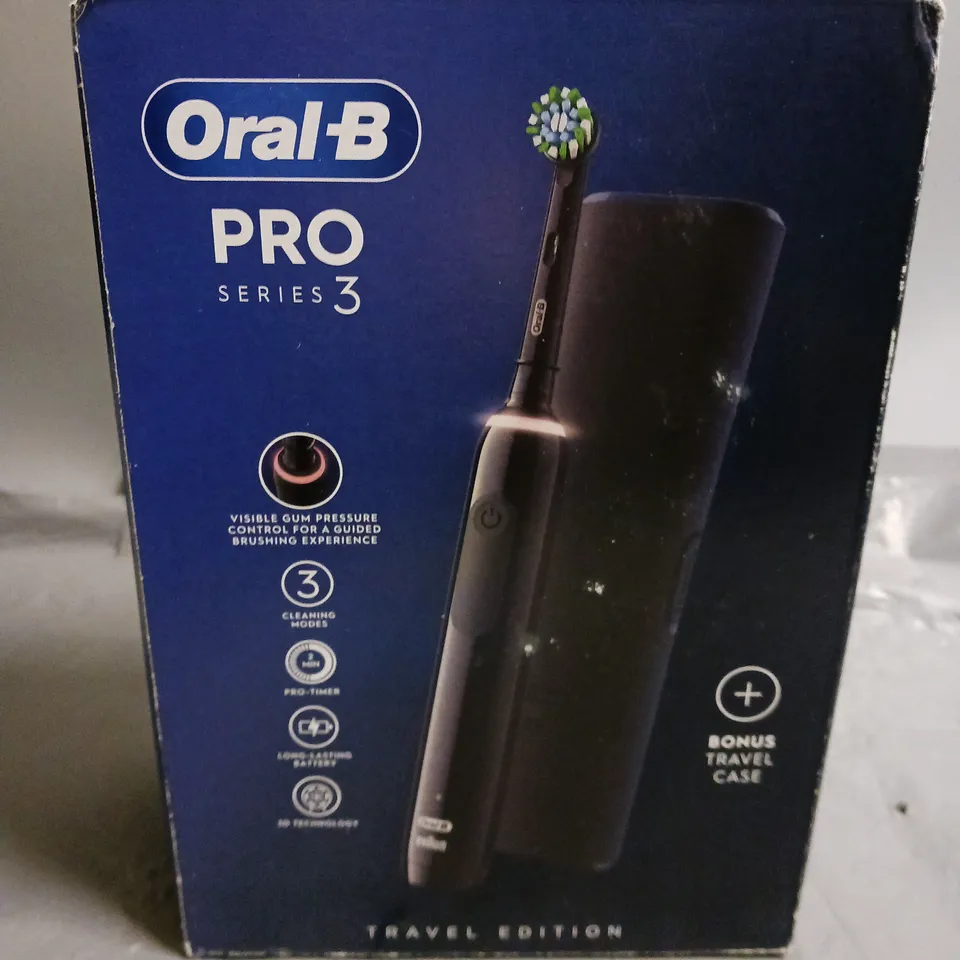 ORAL-B PRO SERIES 3 ELECTRIC TOOTHBRUSH