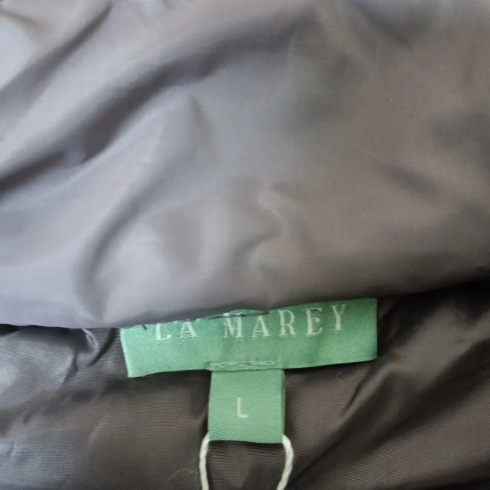 La Marey Quilted Jacket – UK Size L, Purple