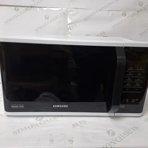 BOXED SAMSUNG MS23K3513AW/EU SOLO 23-LITRE MICROWAVE OVEN - WHITE