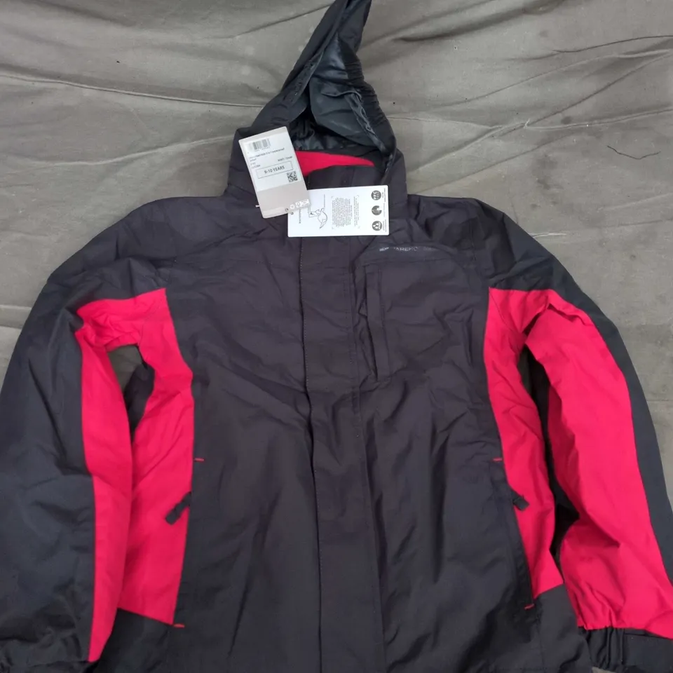 CANNONBALL KIDS 3-IN-1 WATERPROOF JACKET – 9-10 YEARS (MOUNTAIN WAREHOUSE TAG)