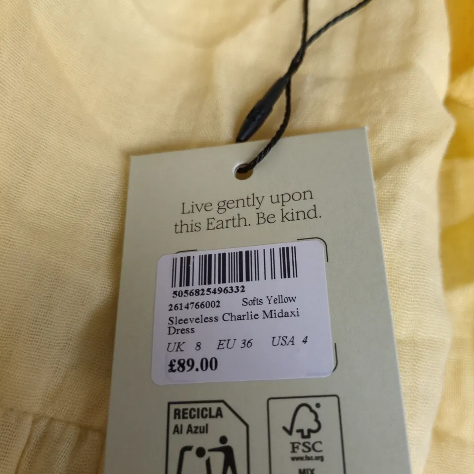 NOBODY'S CHILD SLEEVELESS CHARLIE MIDAXI DRESS – UK 8