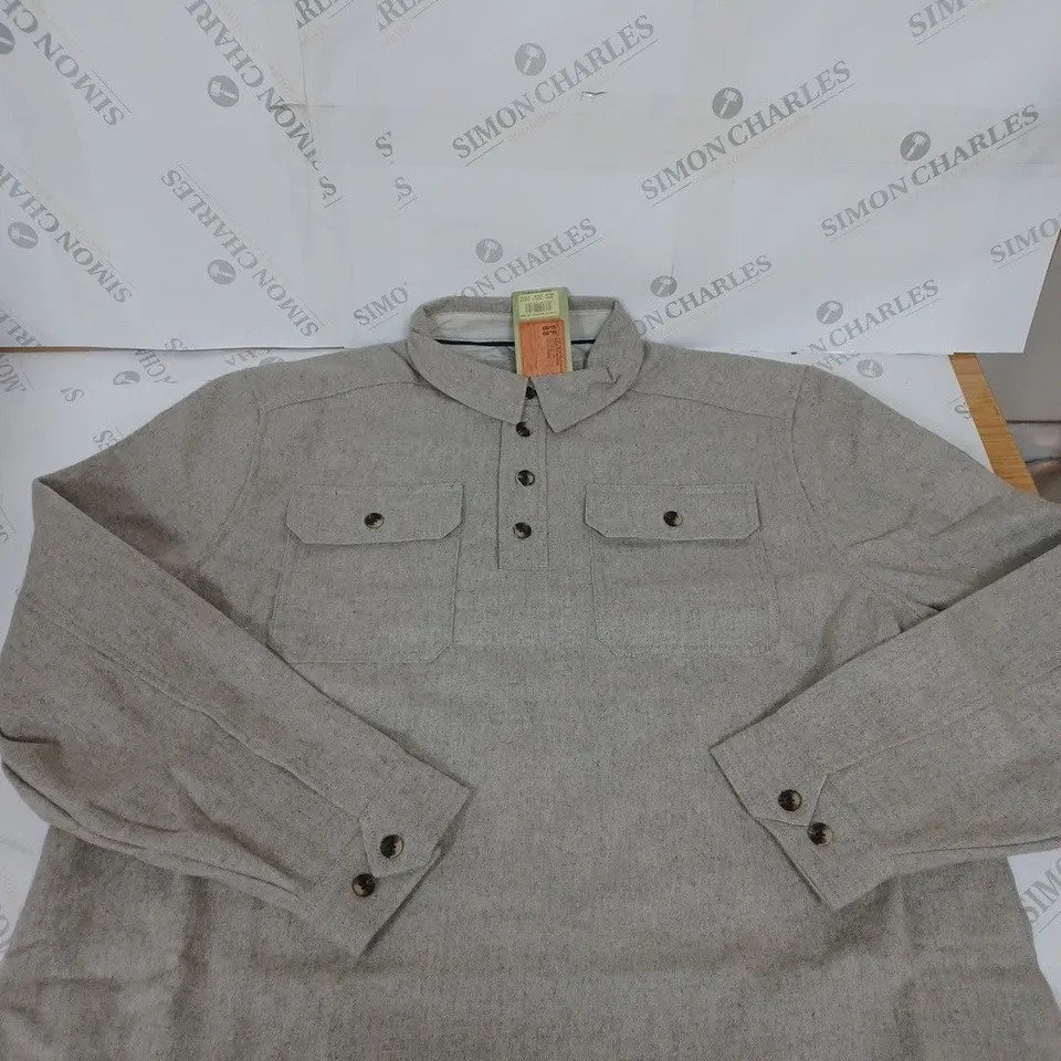 FATFACE THOMPSON SMOCK SHIRT SIZE XXL