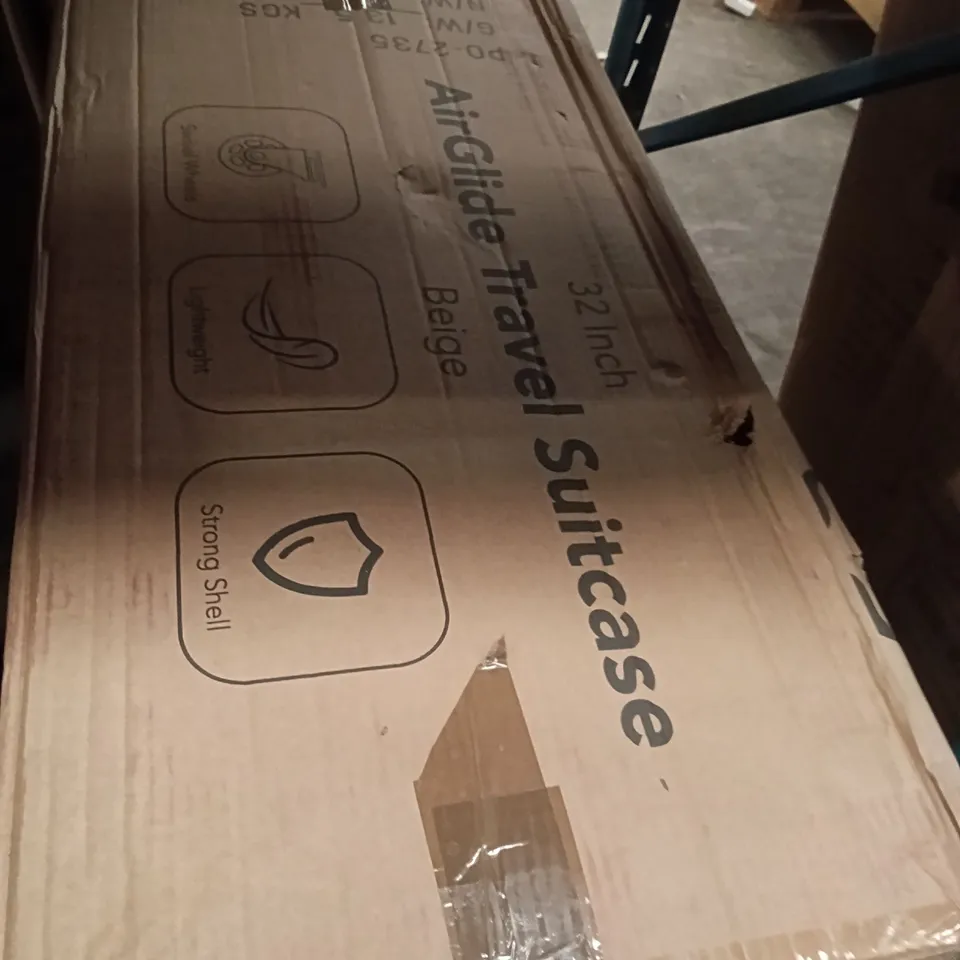 BOXED AIR GLIDE TRAVEL SUITCASE 