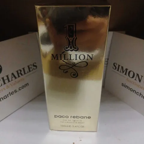 BOXED AND SEALED 1 MILLION PACO RABANNE EAU DE TOILETTE 100ML