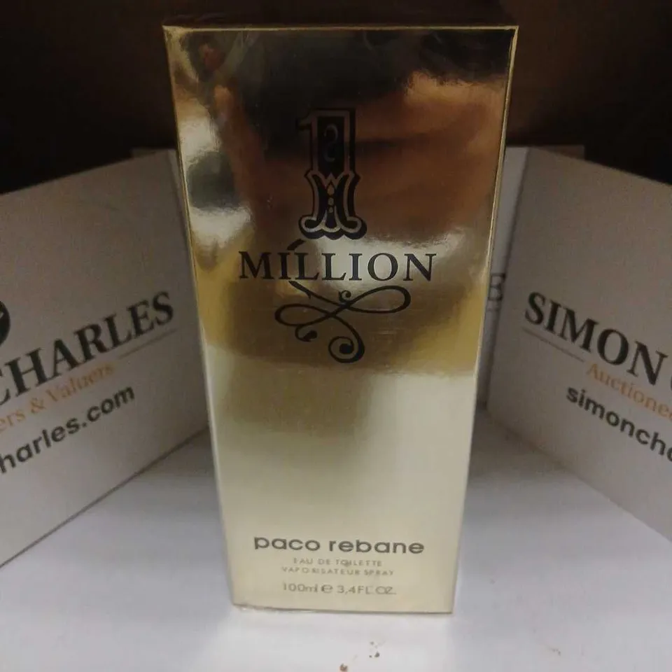 BOXED AND SEALED 1 MILLION PACO RABANNE EAU DE TOILETTE 100ML