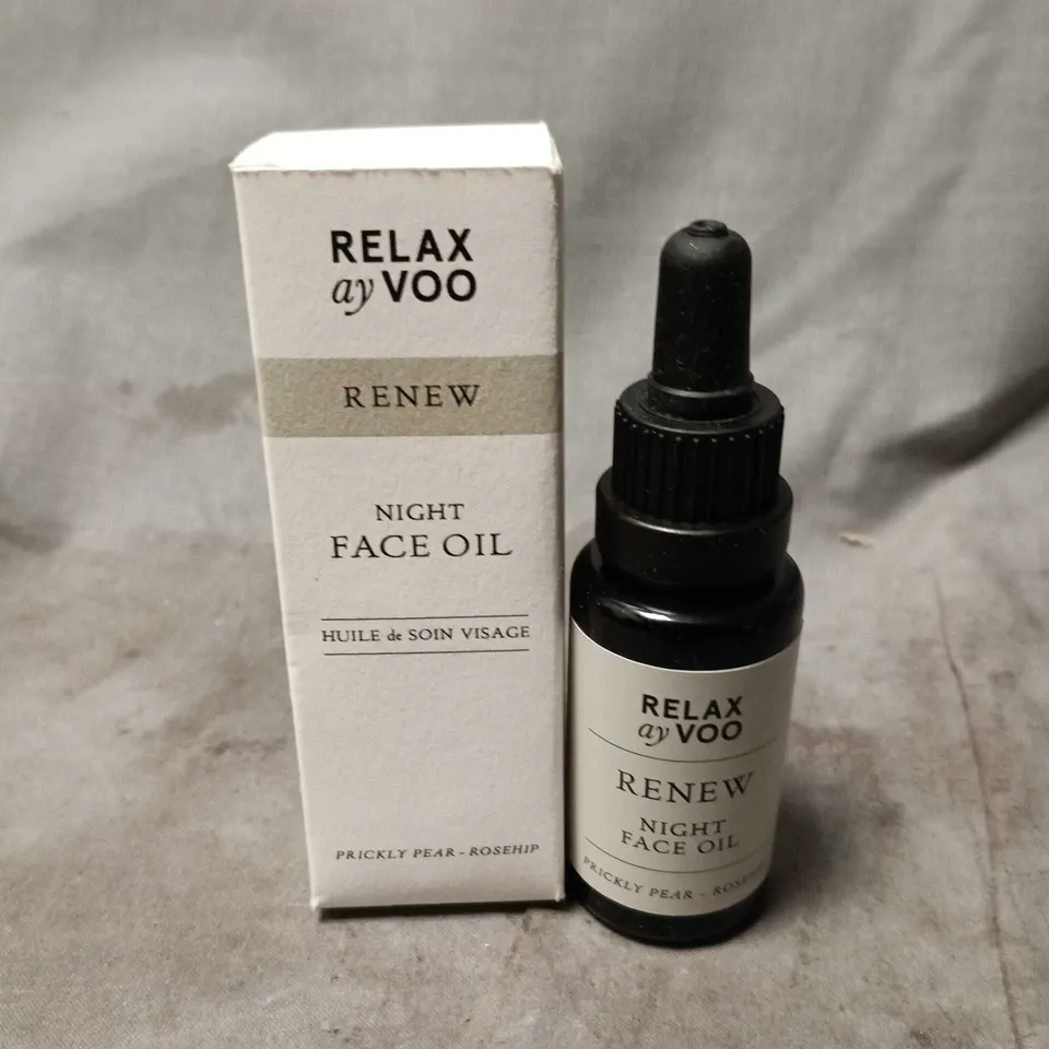 BOXED RELAXAYVOO NIGHT FACE OIL (20ML)