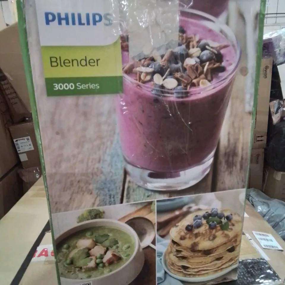 BOXED PHILIPS SERIES 3000 450W BLENDER