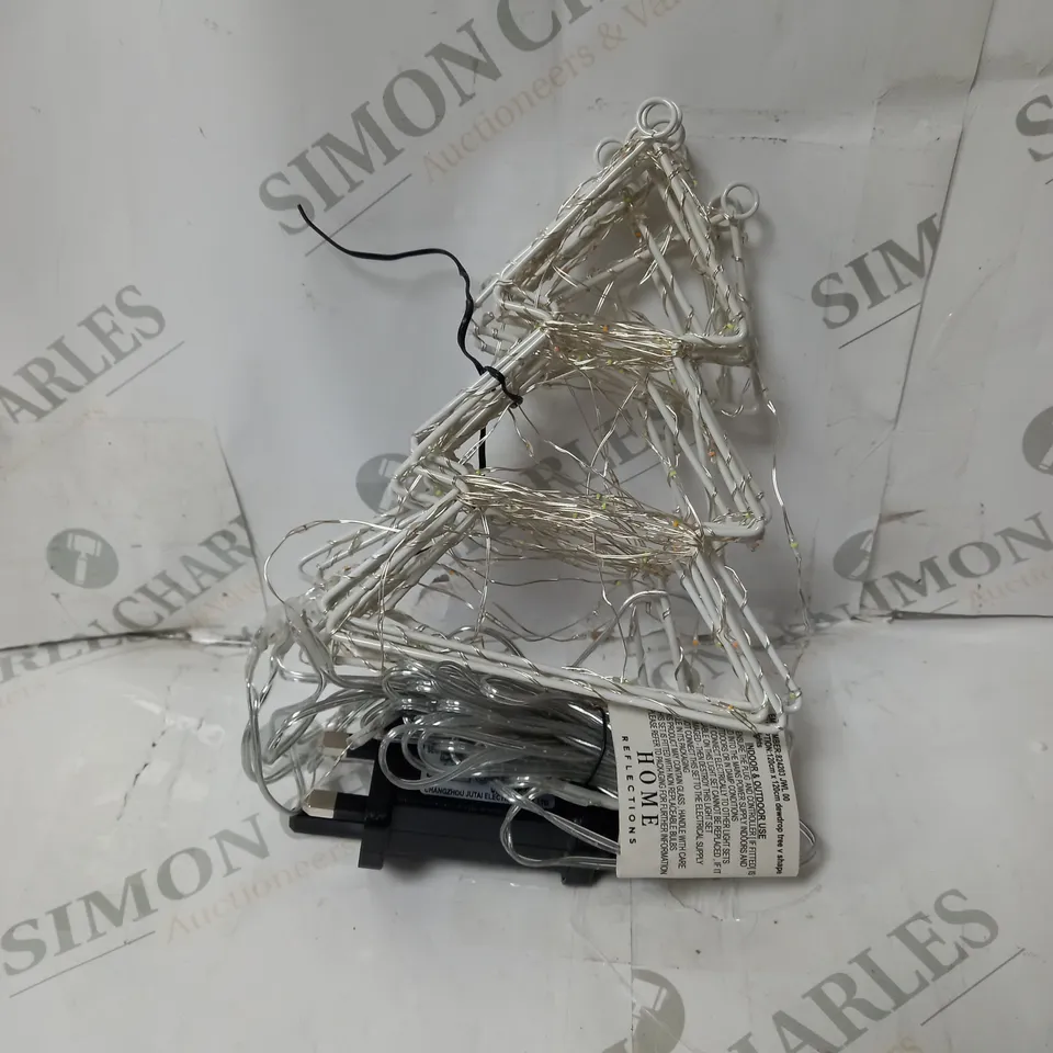 BOXED HOME REFLECTIONS TREE THEMED CURTAIN LIGHTS