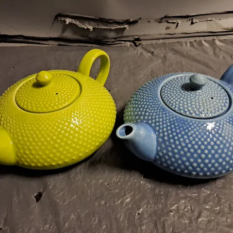 LOT OF 2 JAMESON & TAILOR TEAPOTS 