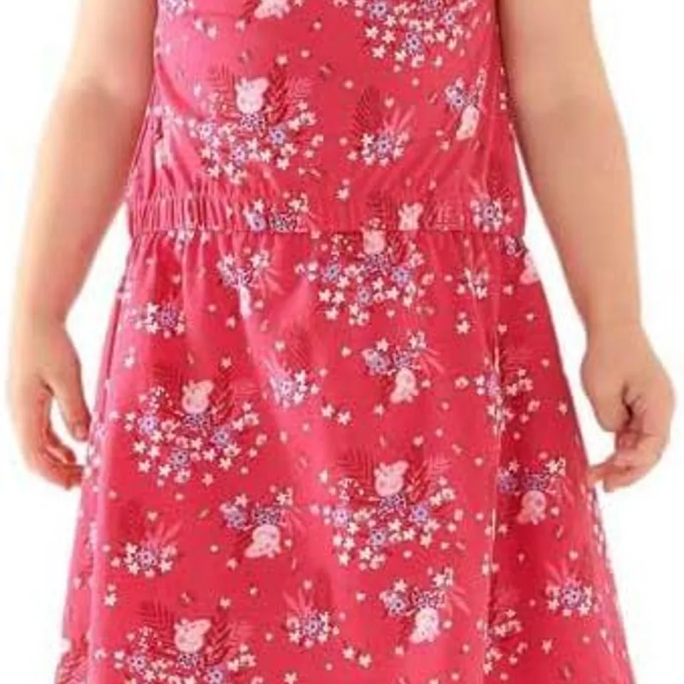 REGATTA PEPPA SUMMER DRESS PINK FUSION AGE 24-36 MONTHS