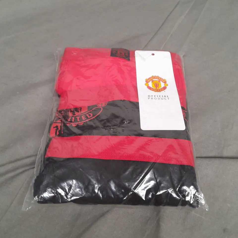 BAGGED MANCHESTER UNITED BOXER 3PACK IN BLACK/RED SIZE 11-12YRS