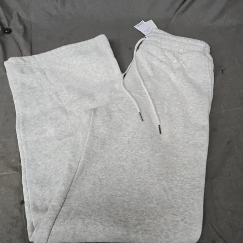 ABERCROMBIE & FITCH WIDE LEG JOGGERS IN GREY - SMALL