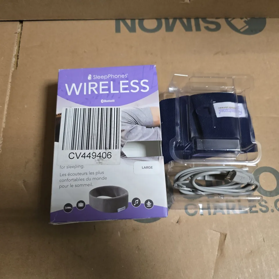 BOXED SLEEPPHONES WIRELESS (NAVY LARGE)
