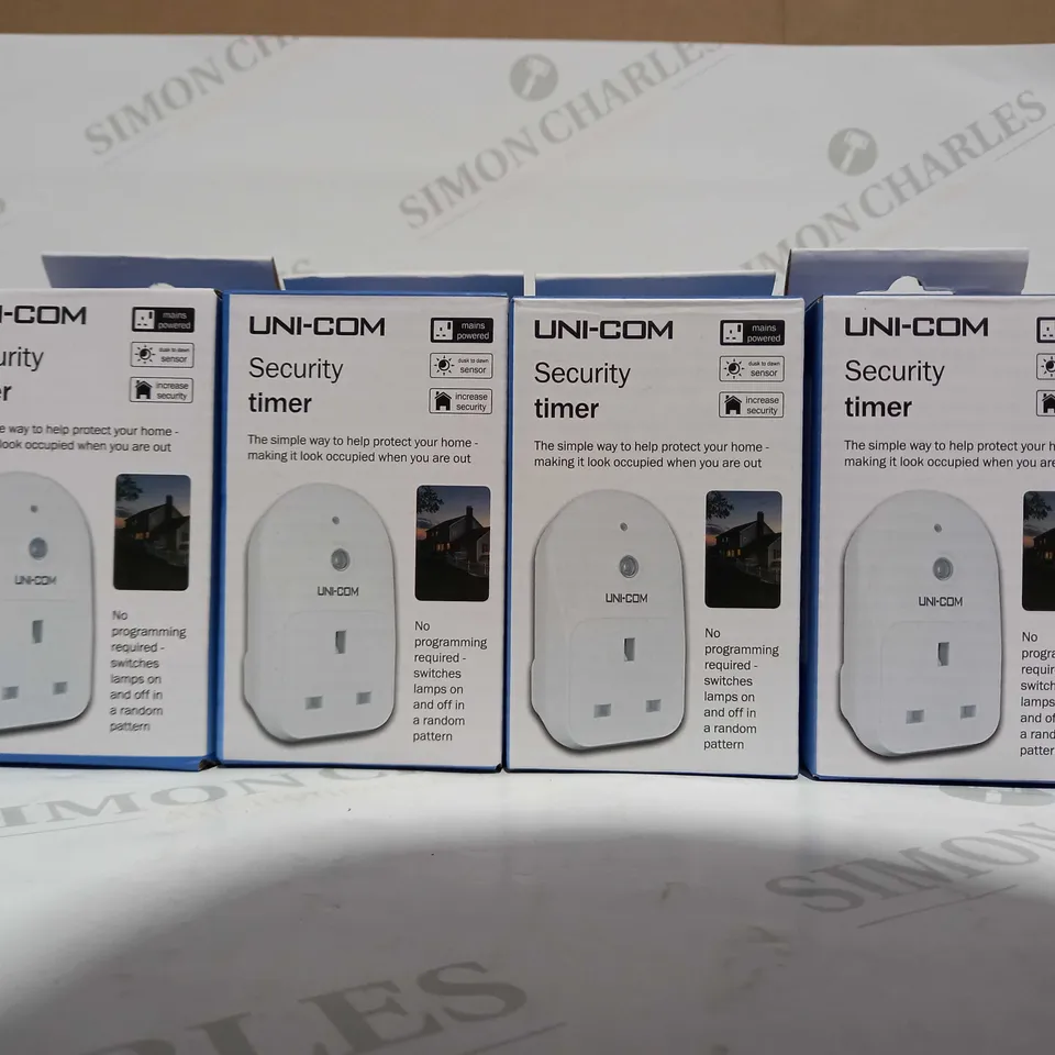 UNI-COM SET OF 4 SECURITY TIMERS