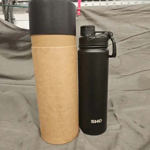 SHO SPORTS BOTTLE 660ML JET BLACK 