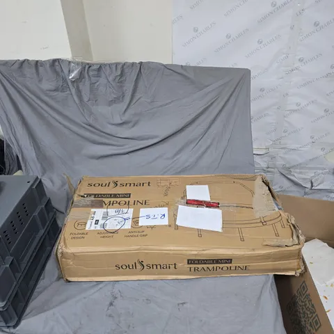 SOULSMART FOLDABLE MINI TRAMPOLINE