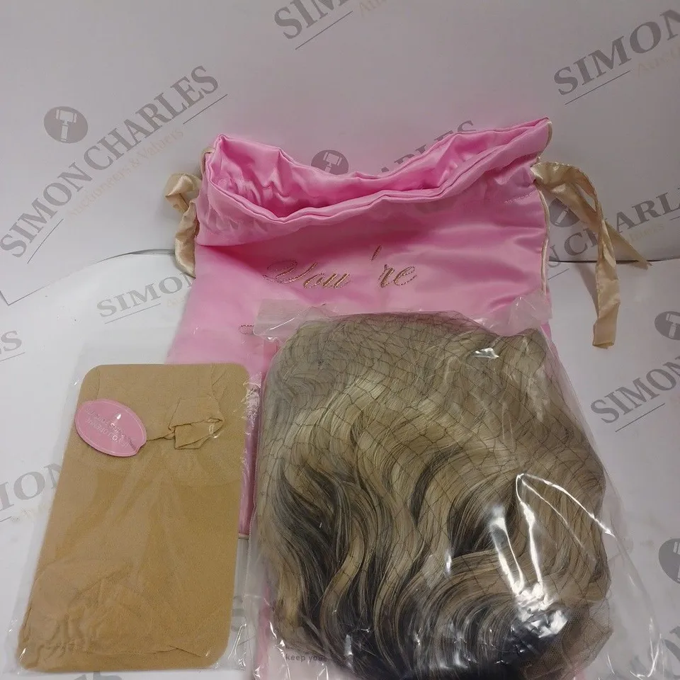 LULLABELLZ THE KHLOE TOUSLED ASH BLONDE WIG 