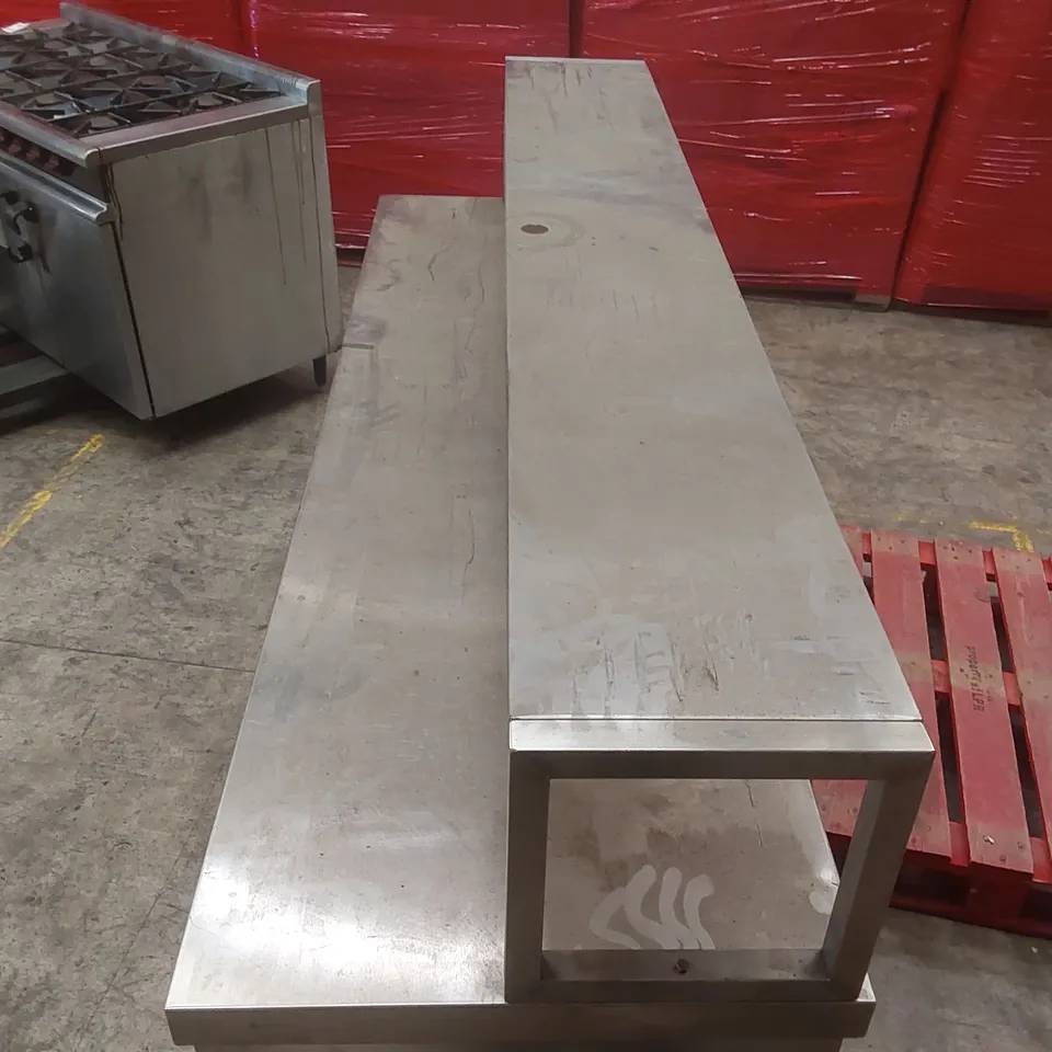 STAINLESS STEEL COMMERCIAL WORKTOP