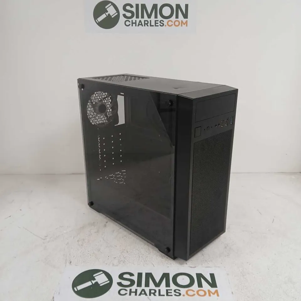 UNBRANDED MINI TOWER COMPUTER CASE IN BLACK