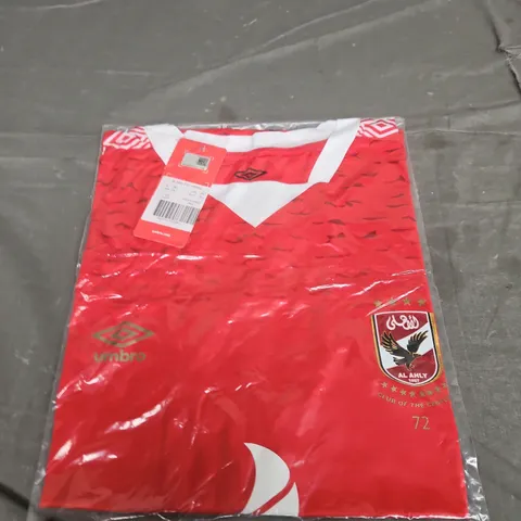 BAGGED AL AHLY FOOTBALL JERSEY - SIZE 2XL