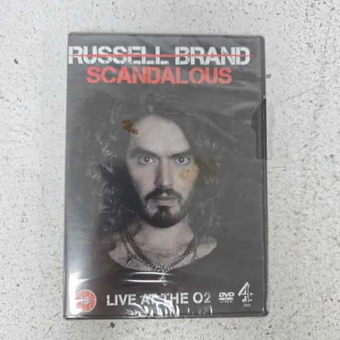SEALED RUSSELL BRAND SCANDALOUS DVD