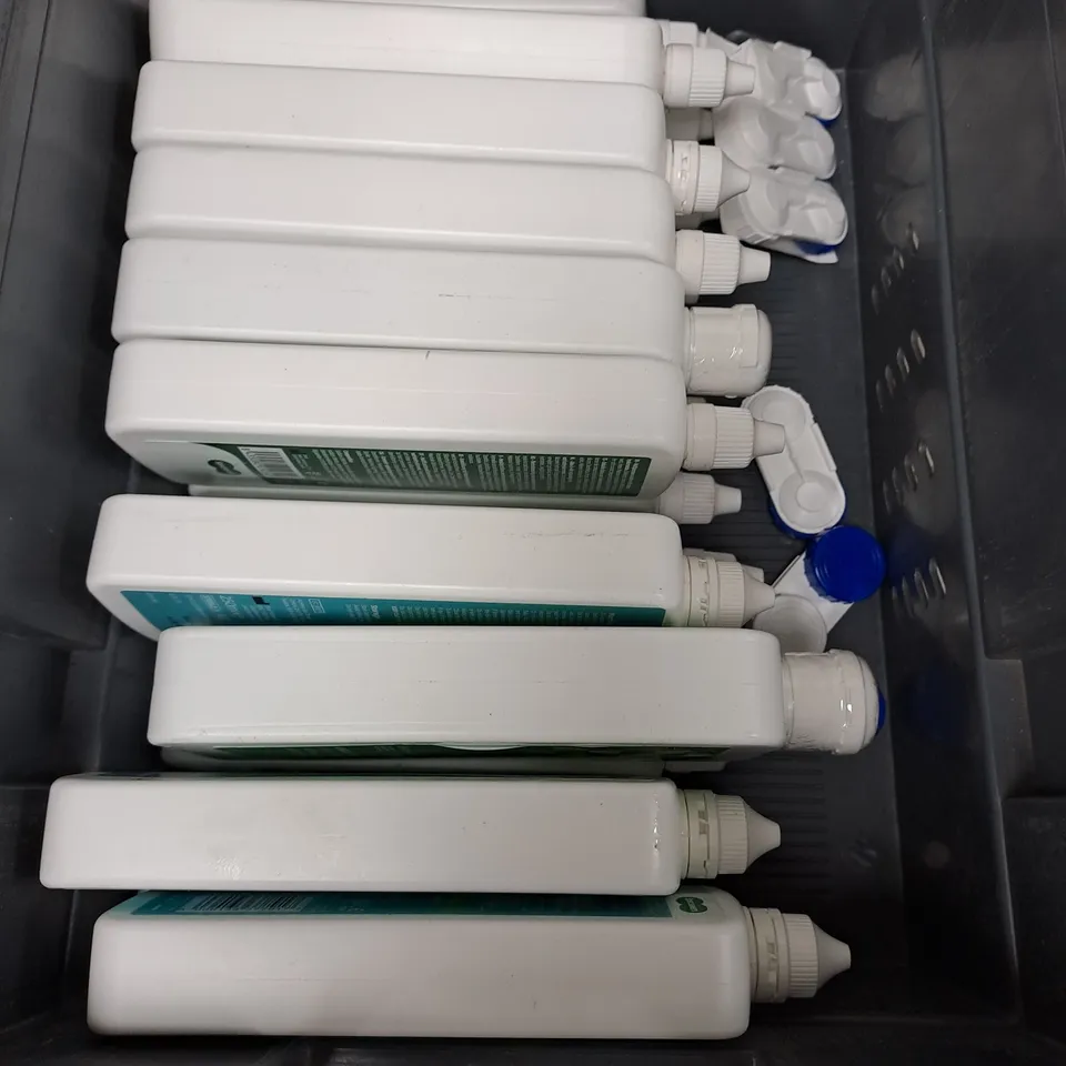 APPROXIMATELY 20 ASSORTED CONTACT LENS SOLUTIONS - COLLECTION ONLY