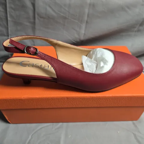 BOXED PAIR OF GRACE EVERY STEP SMALL WEDGE SHOE - UK SIZE 38