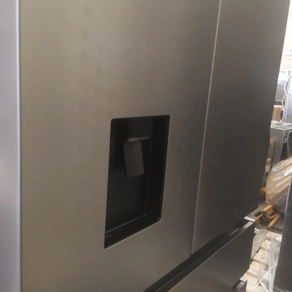 HISENSE PUREFLAT RF749N4SWSE TOTAL NO FROST MULTI-DOOR AMERICAN FRIDGE FREEZER - STAINLESS STEEL - E RATED