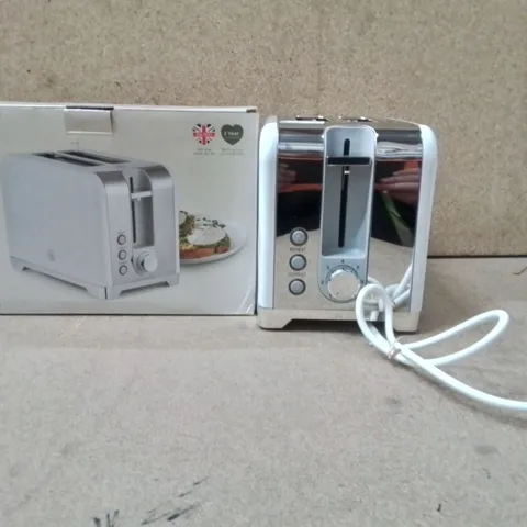 BOXED SWAN SOLACE 2 SLICE TOASTER WHITE
