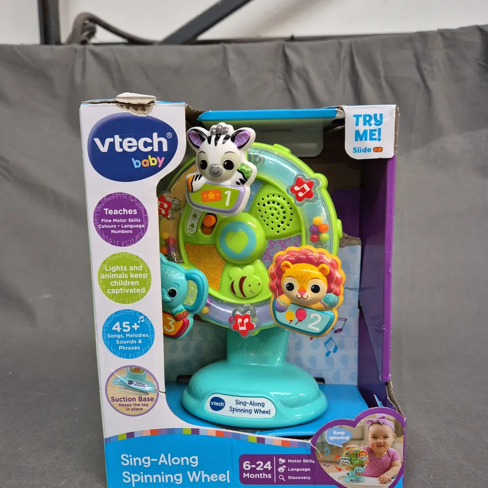 VTECH BABY SING ALONG SPINNING WHEEL