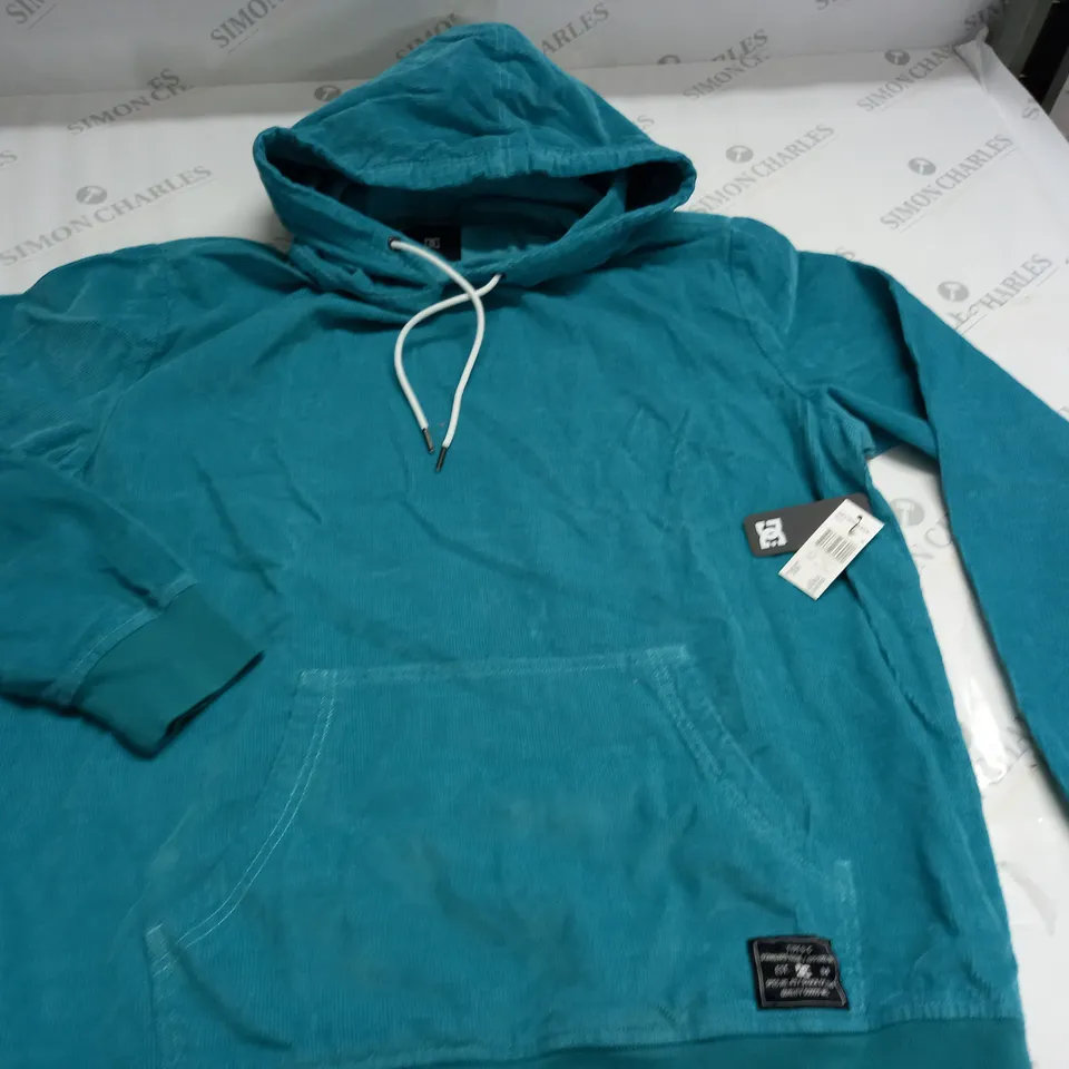 DC GREEN CORD HOODIE - M