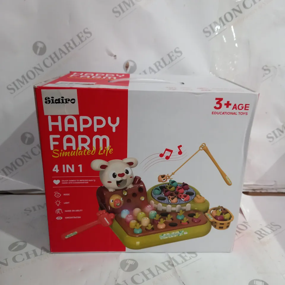BOXED SIAIRO HAPPY FARM 4 IN 1 