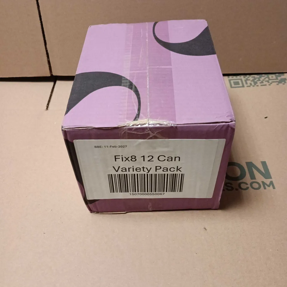 12 CAN VARIETY PACK OF FIX8 KOMBUCHA