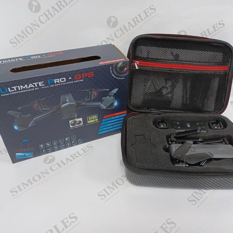 BOXED ULTIMATE PRO GPS HIGH PERFORMANCE RC FULL HD GPS FOLDING DRONE 