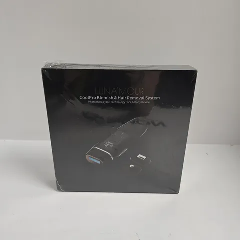BOXED AND SEALED LUNA'MOUR COOLPRO BLEMISH & HAIR REMOVAL SYSTEM