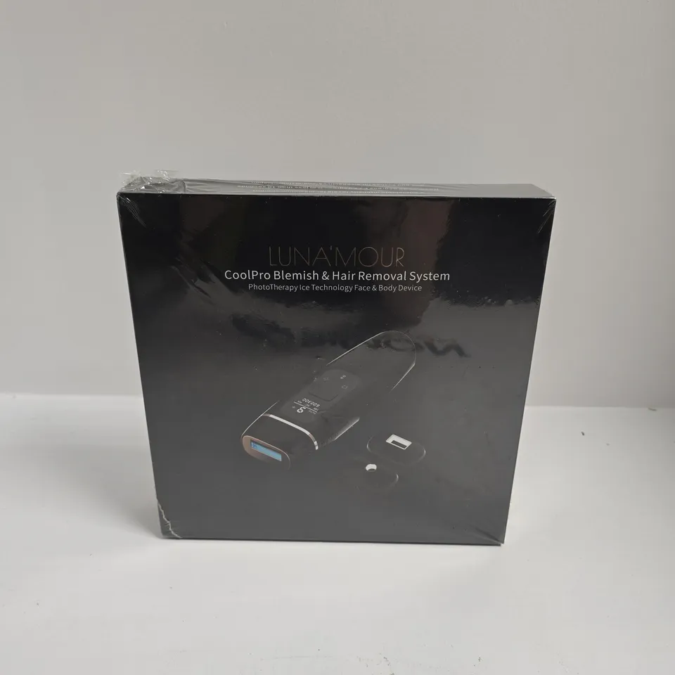 BOXED AND SEALED LUNA'MOUR COOLPRO BLEMISH & HAIR REMOVAL SYSTEM