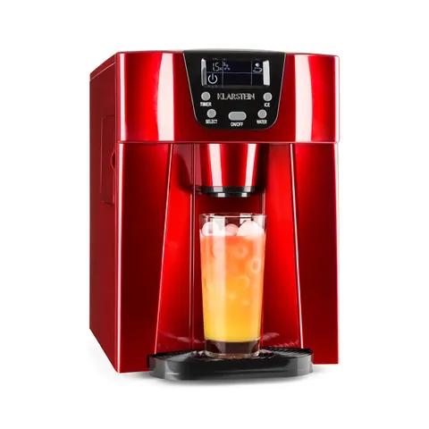 KLARSTEIN ICEVOLCANO 12KG/24H 2L ICE MAKER RED