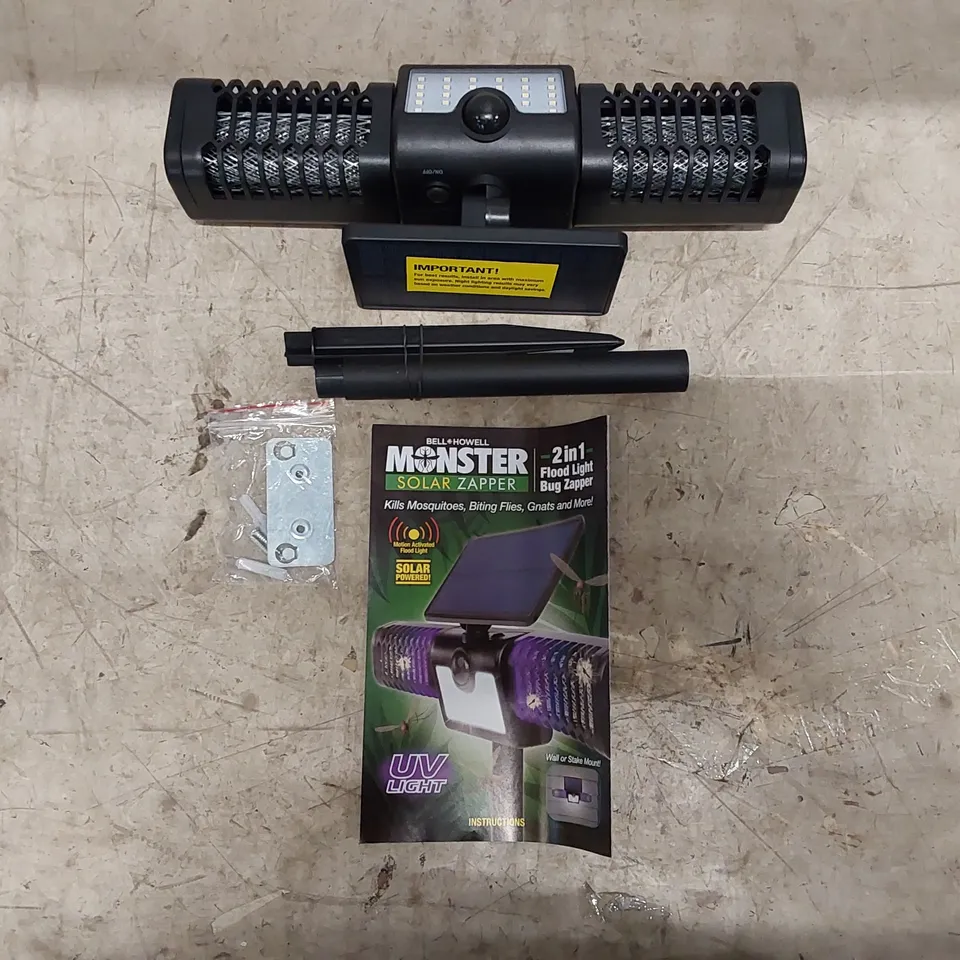 BOXED OUTLET BELL & HOWELL SOLAR ZAPPER (1 BOX)