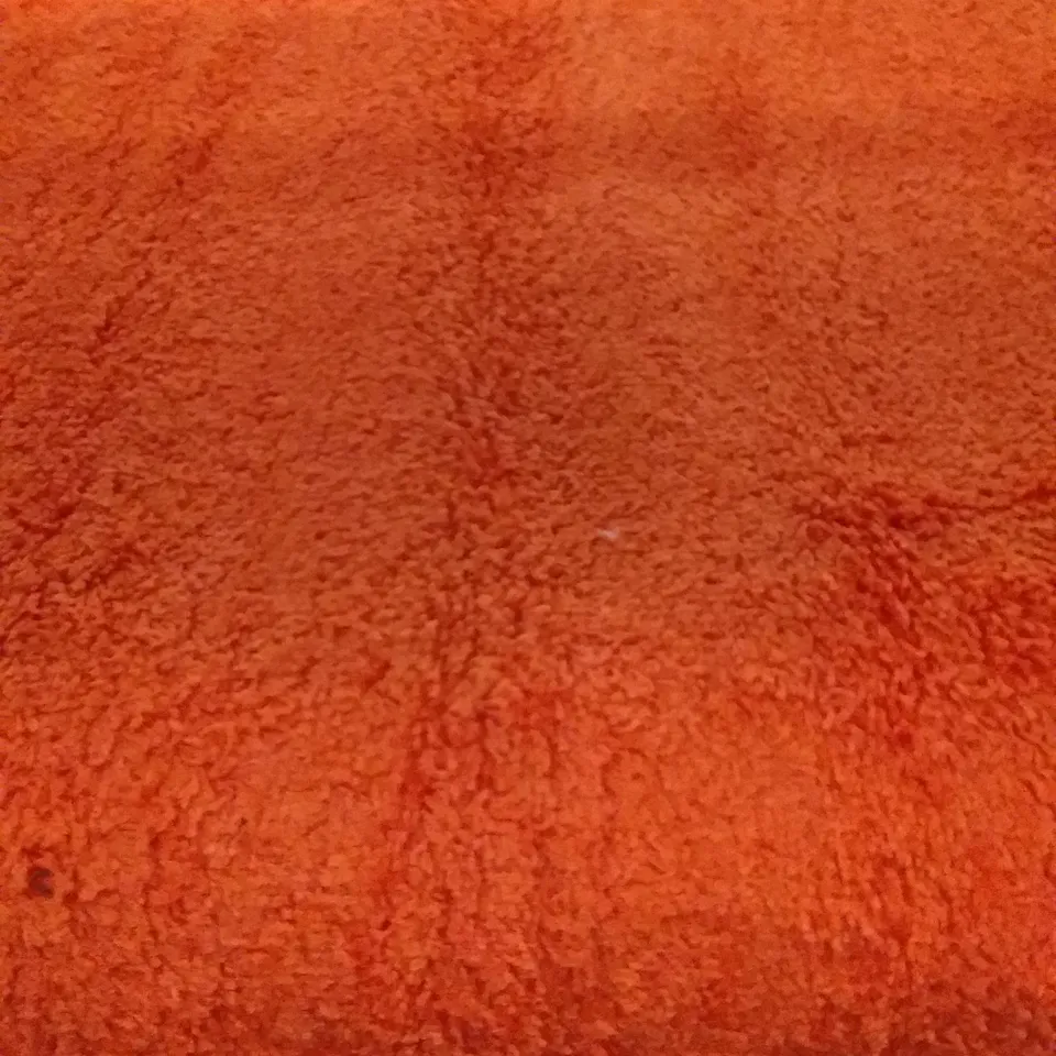EMYRI THICK SHAGGY ORANGE RUG - 160 X230CM