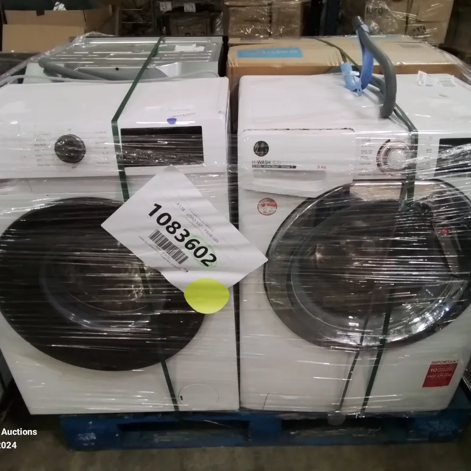 PALLET OF APPROXIMATELY 4 UNPROCESSED RAW RETURN WHITE GOODS TO INCLUDE;