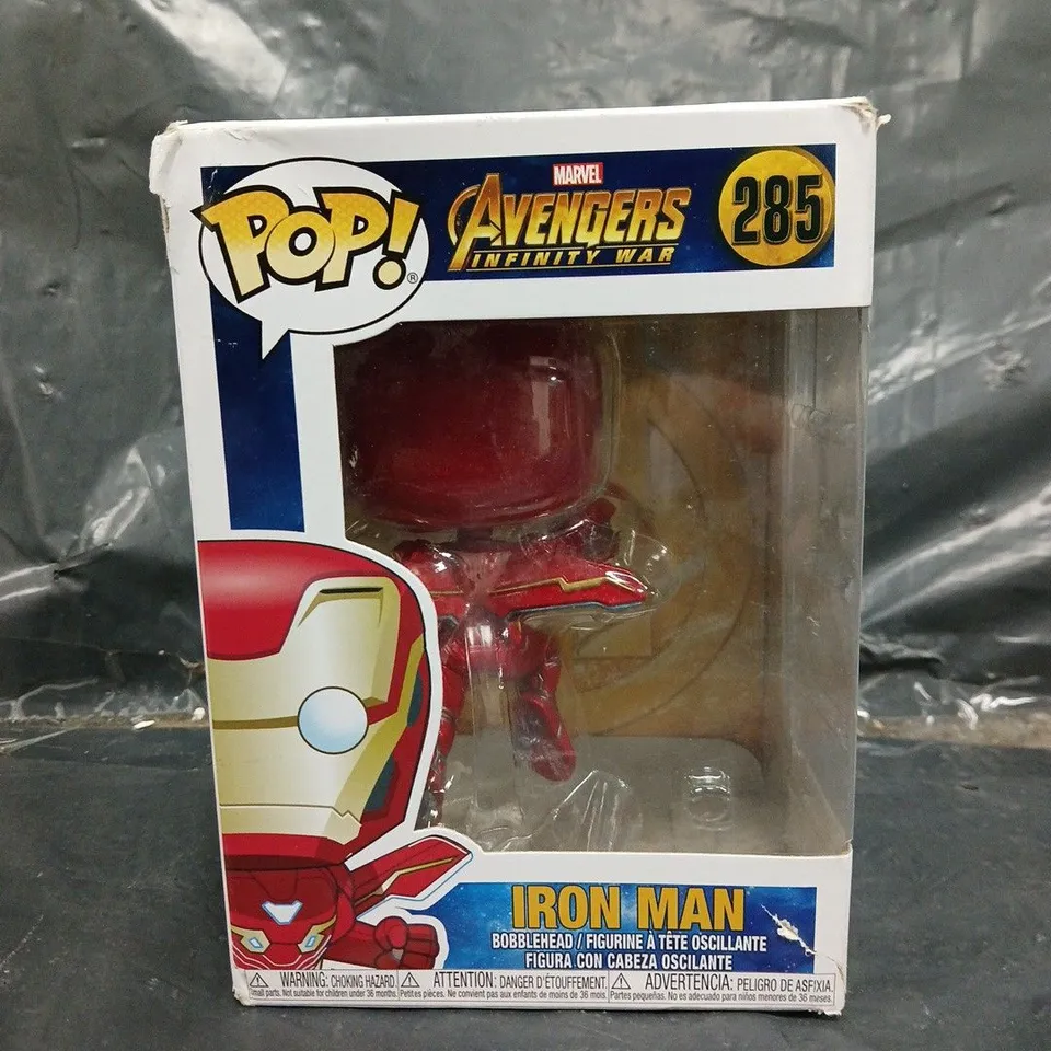 FUNKO POP! AVENGERS INFINITY WAR - IRON MAN BOBBLEHEAD - 285