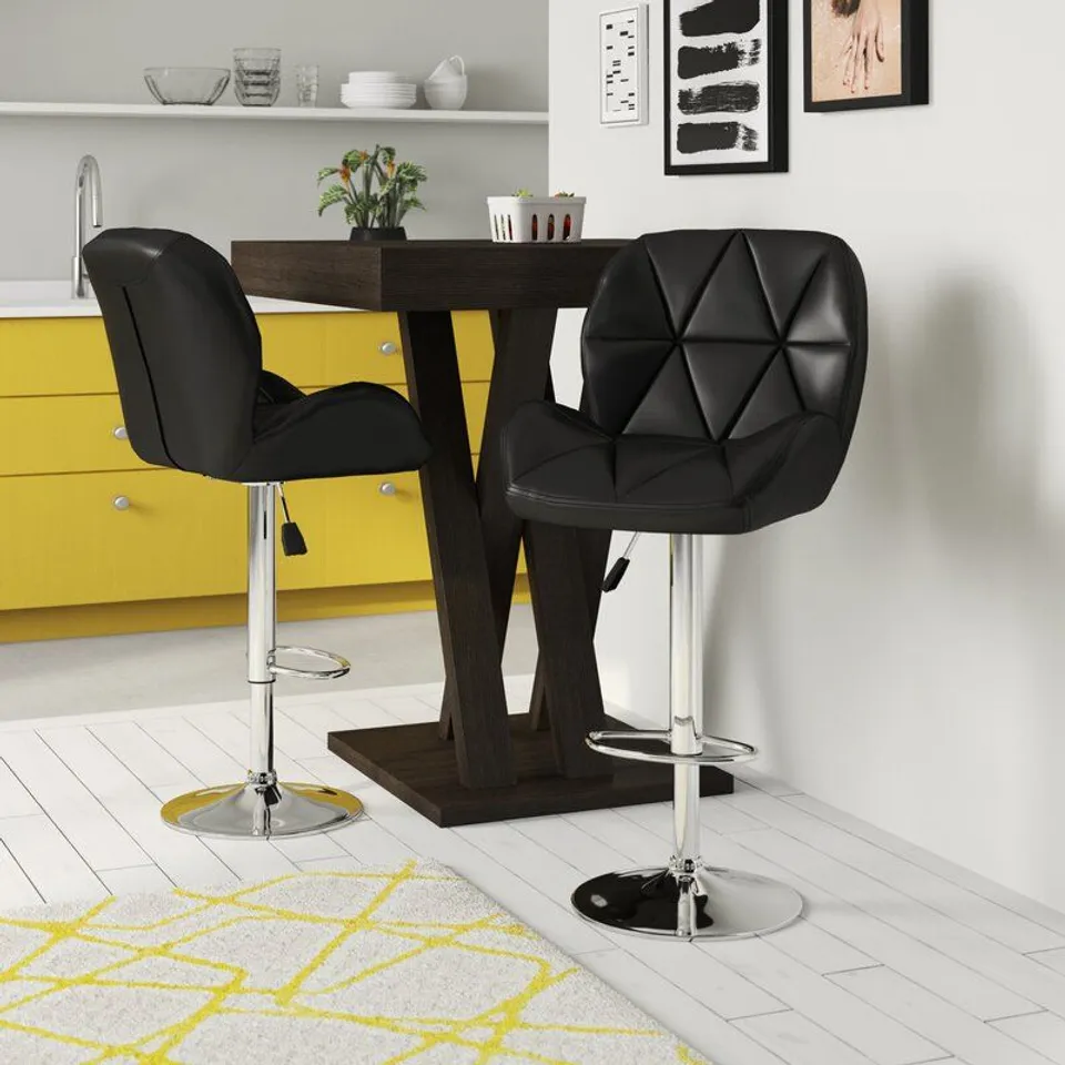 DANVERS HEIGHT ADJUSTABLE SWIVEL BAR STOOL 