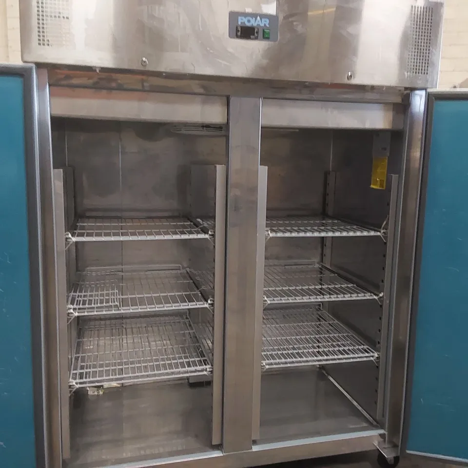 POLAR U634 U-SERIES COMMERCIAL UPRIGHT DOUBLE DOOR FRIDGE 