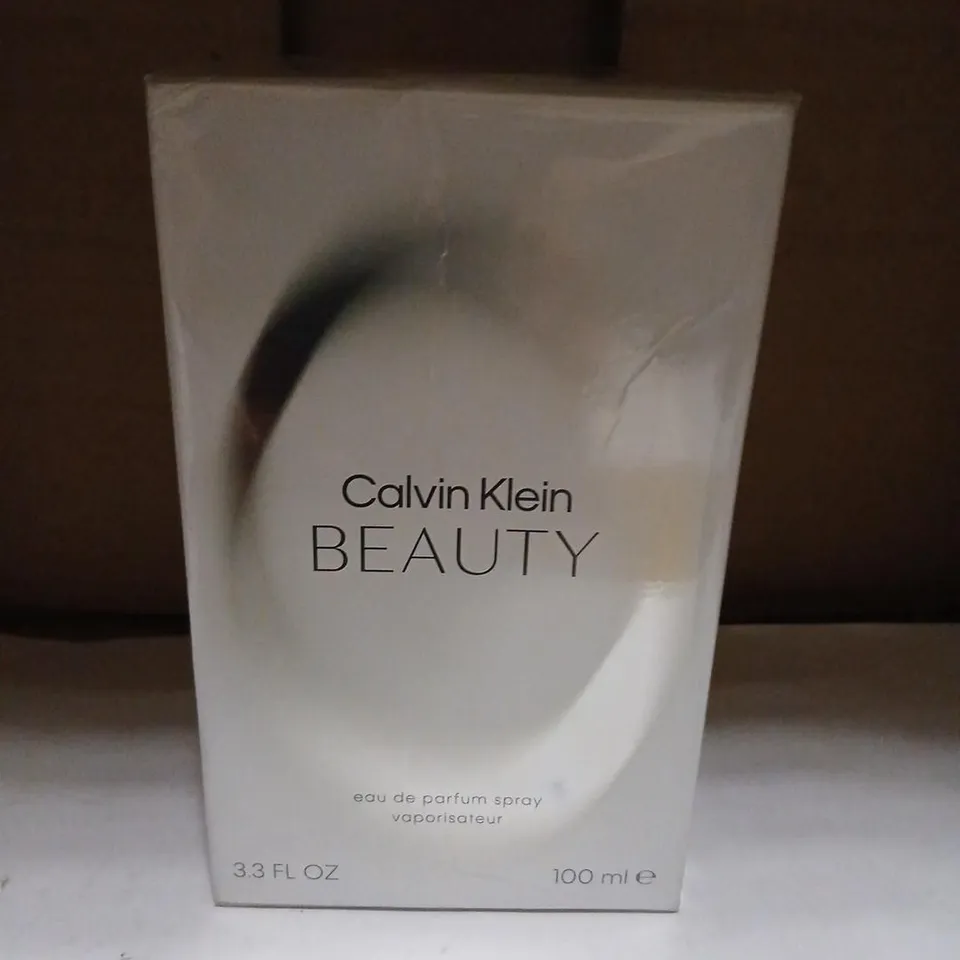BOXED AND SEALED CALVIN KLEIN BEAUTY EAU DE PARFUM 100ML