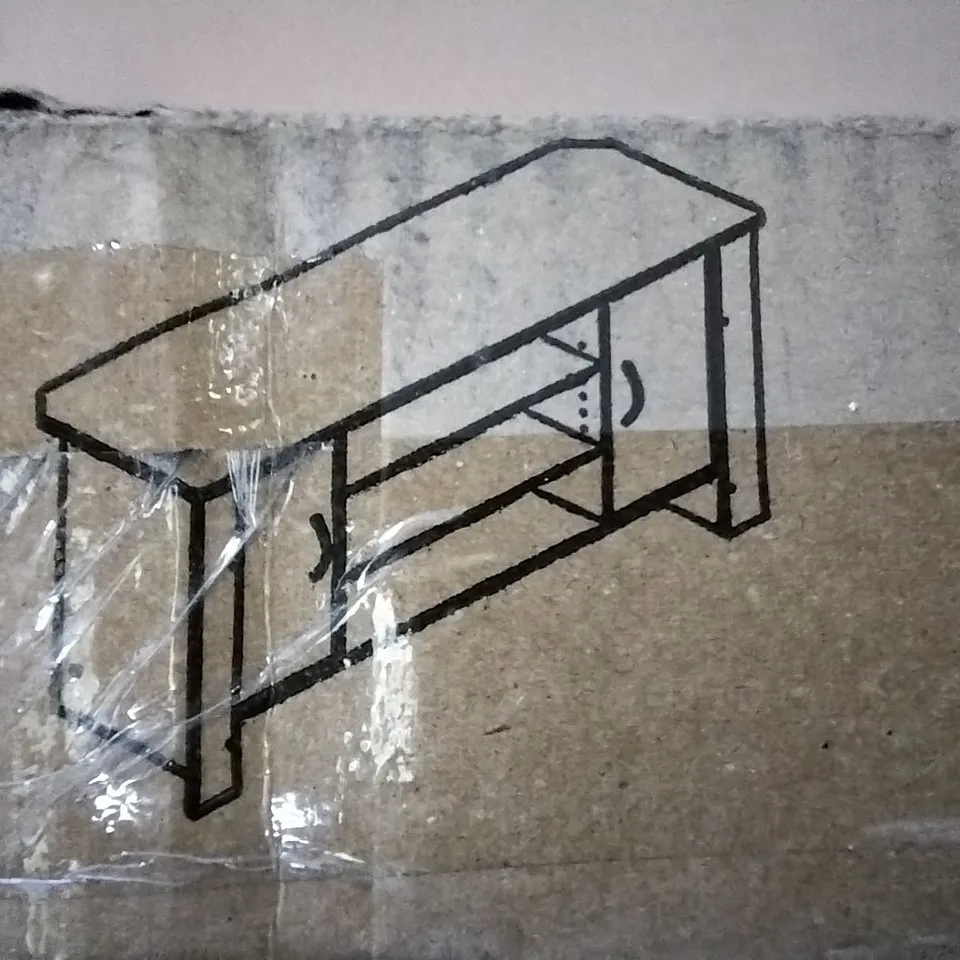 BOXED TV STAND 
