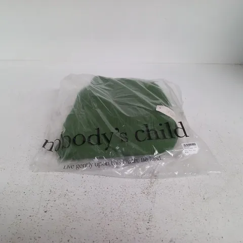 NOBODYS CHILD GREEN PETITE RORY JUMPSUIT UK 12
