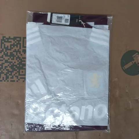 BAGGED ADIDAS ASTON VILLA FC 25/26 HOME JERSEY SIZE LARGE