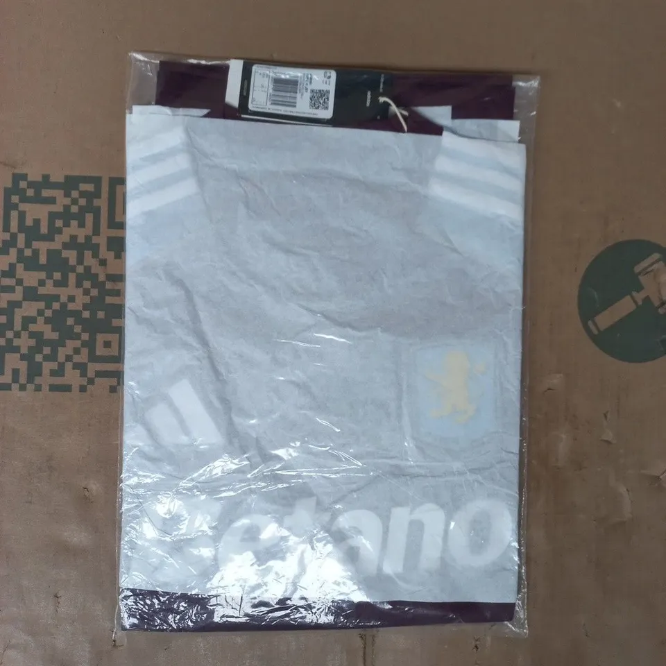 BAGGED ADIDAS ASTON VILLA FC 25/26 HOME JERSEY SIZE LARGE