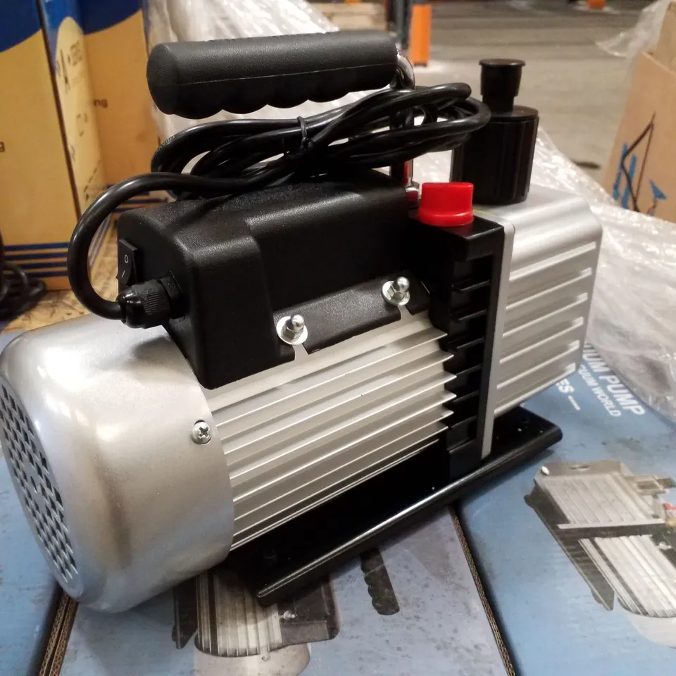 BOXED VANSTOX R4-VACPUMP1 2 STAGE VACUUM PUMP - 1CFM