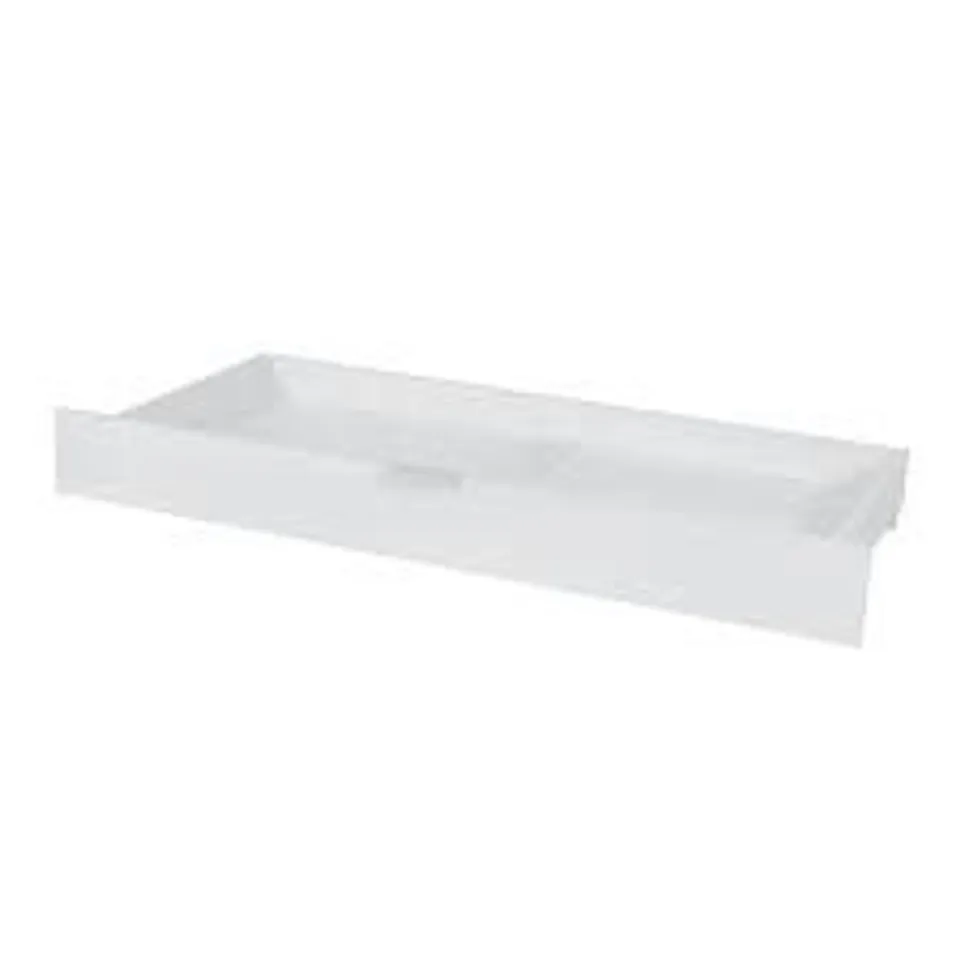 BOXED TUTTI BAMBINI UNIVERSAL UNDERBED STORAGE DRAWER - WHITE